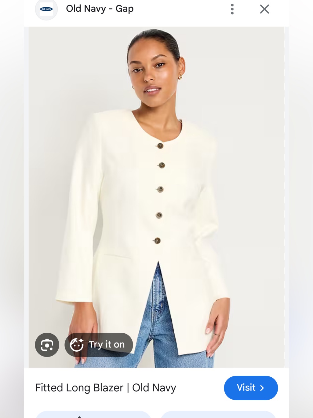 Nwt Old Navy Fitted Blazer